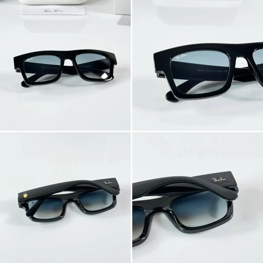 Ray-Ban 4415 Black Blue GLASS - Image 4