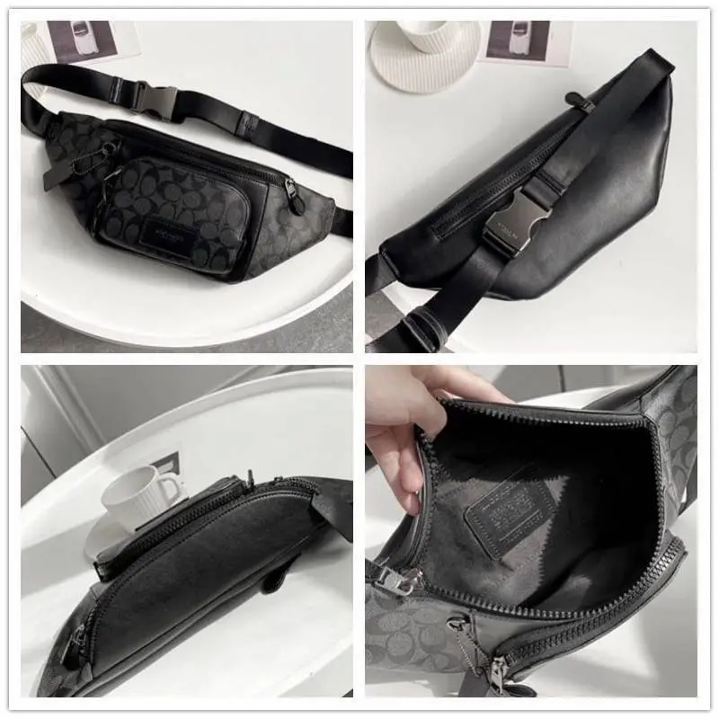 Coach Track Belt Bag Unisex WaistBag With DustCover - Image 5