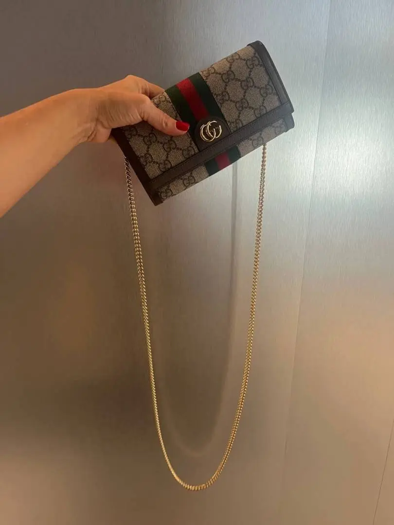 Gucccii 68 ChainWallet With Original Box & DustCover - Image 3