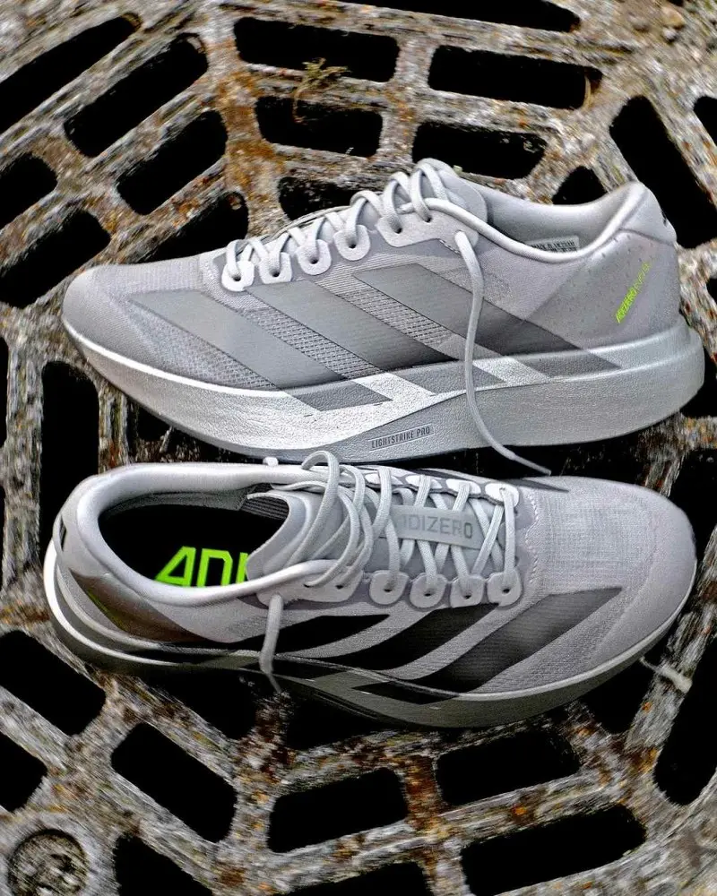 Adidas Adizero Evo SL Silver Metallic 2084 - Image 3
