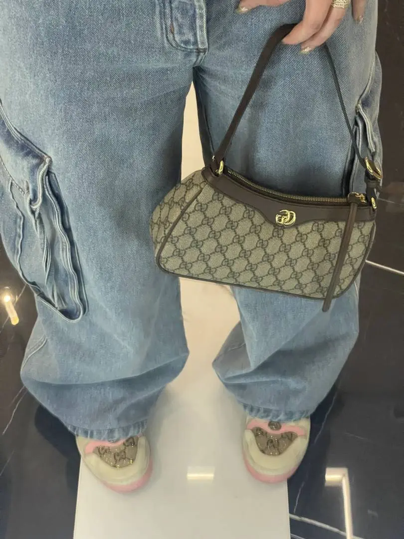 Gucci Ophidia GG Small Shoulder Bag Premium DoubleBox Packaging With Long SlingBelt - Image 9