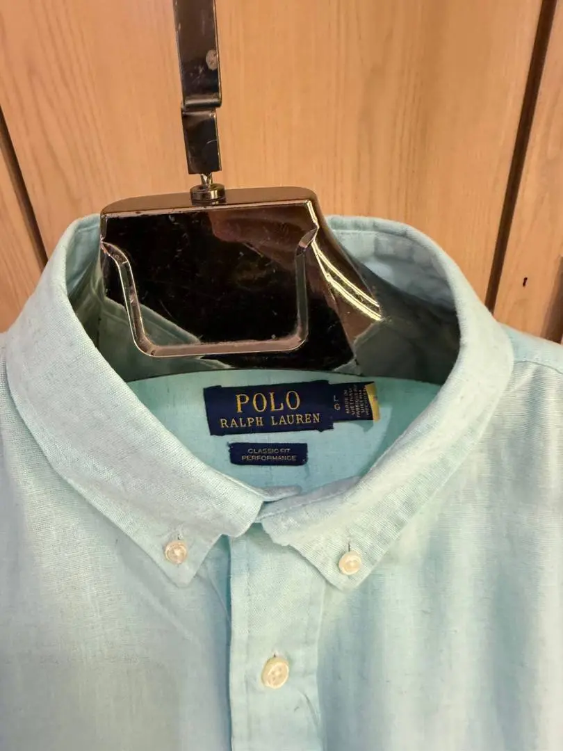 Ralph LAUREN P-OLO IMPORTED STORE ARTICLE SHIRT leelan fabric - Image 2