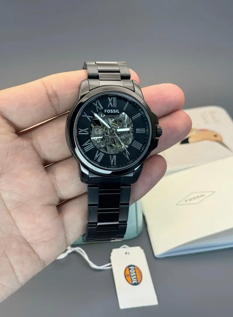 Fossil Flynn Automatic Black - Image 3