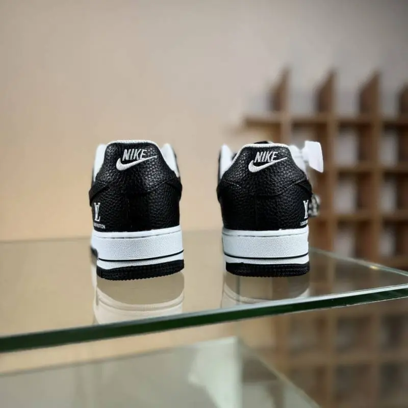 Nike Airforce 107 Low LV Monogram Eclipse Black sale - Image 6