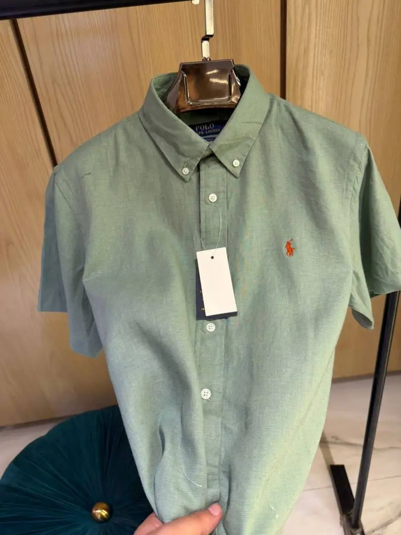 Ralph LAUREN P-OLO IMPORTED STORE ARTICLE SHIRT leelan fabric - Image 3