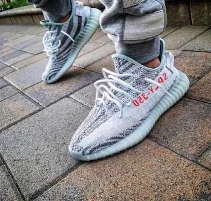 Adidas yeezy 350 v2 blue tint premium semi ua - Image 3