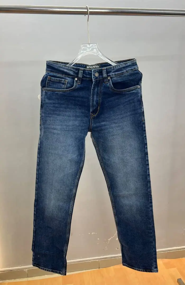 Balmain Paris Premium Regular fit Denim with back pocket Logo Sale Offer 853 - Image 5