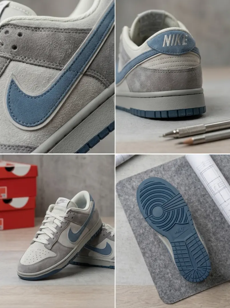 Nike SB DUNK OTOMO KATSUHIRO GREY BLUE - Image 4