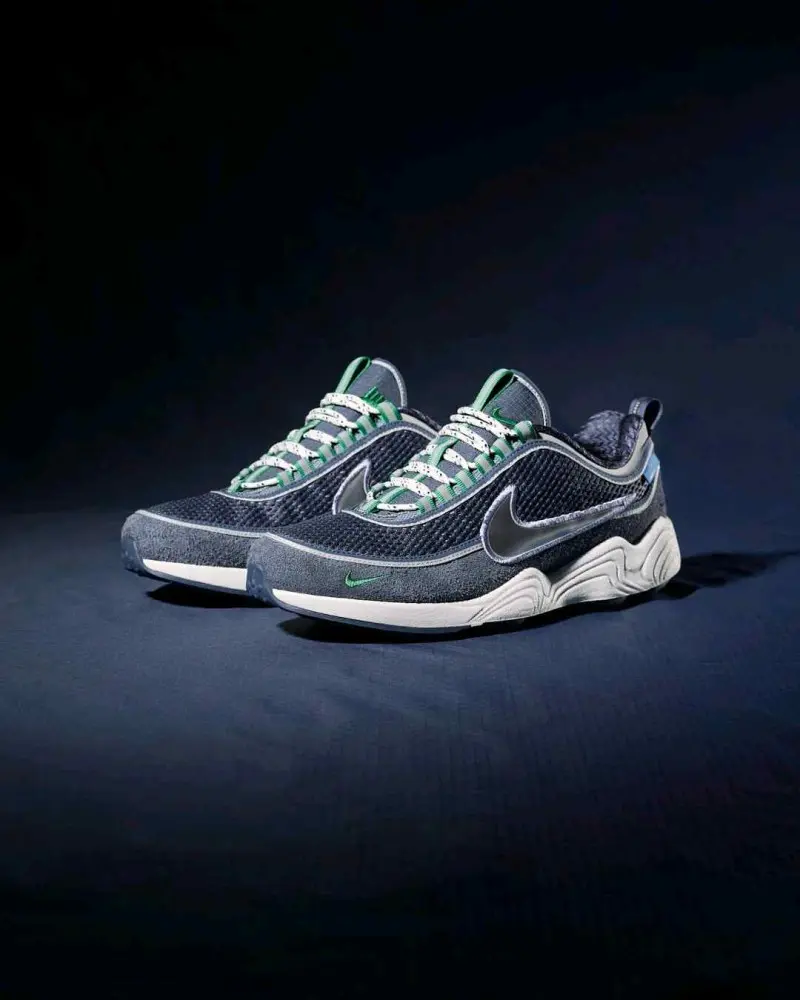 UNDEFEATED Nikkee x Air Zoom Spiridon Thunder Blue - Image 3