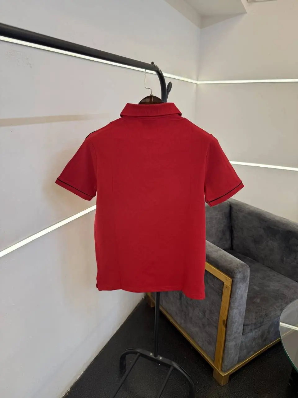 Lacoste imported polo tshirt red - Image 3