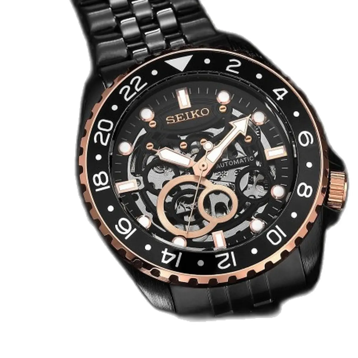 Seiko Automatic Black Copper - strap