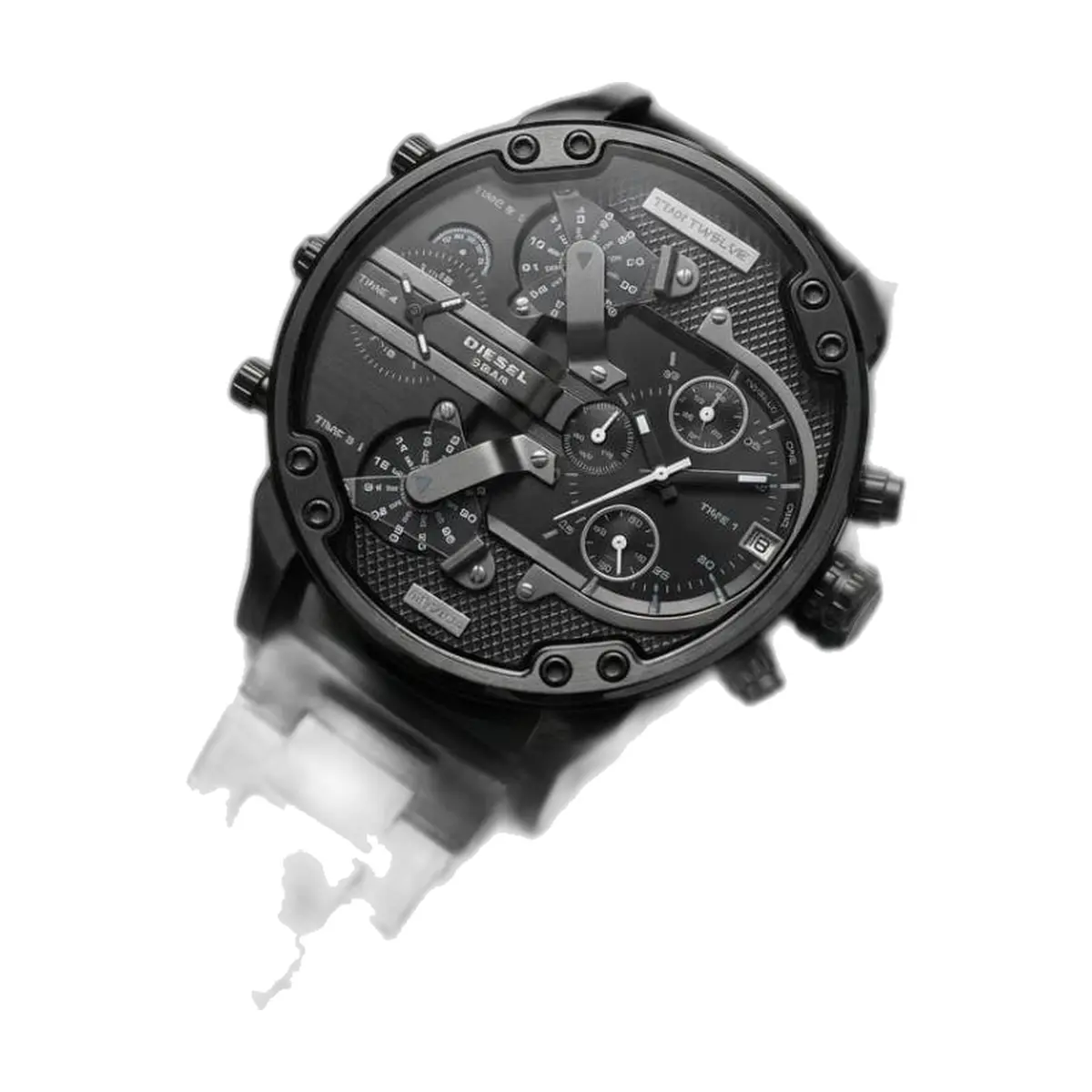 Diesel 3 Bar Big Dady Heavy Quantity Full Black - front view