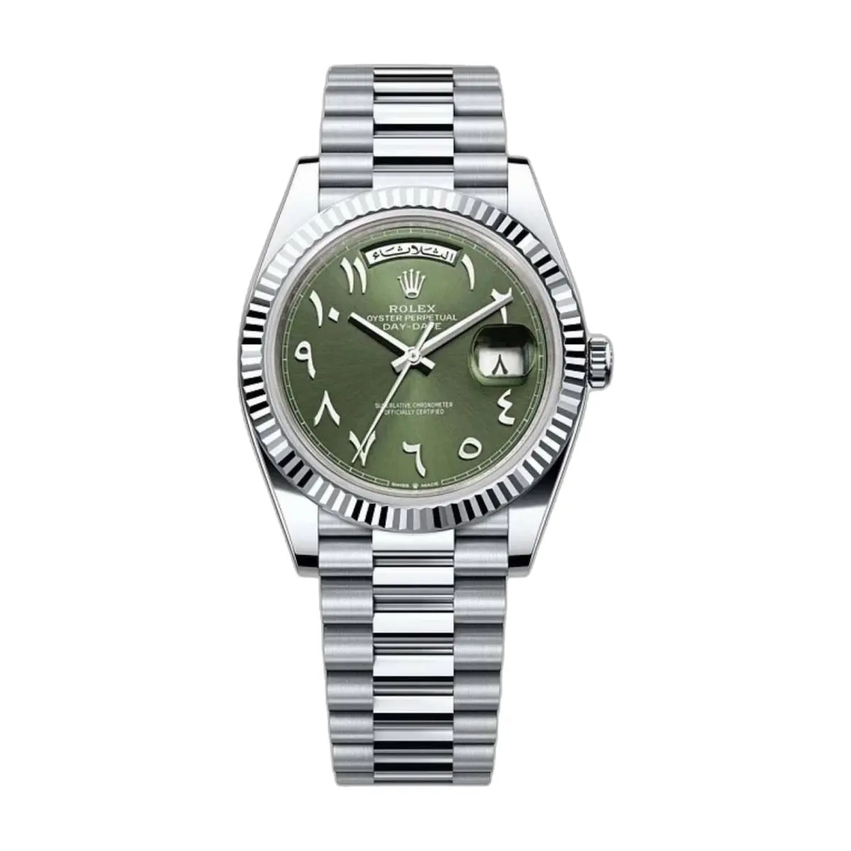Rolex Oyster perpetual Day Date Automatic - front view