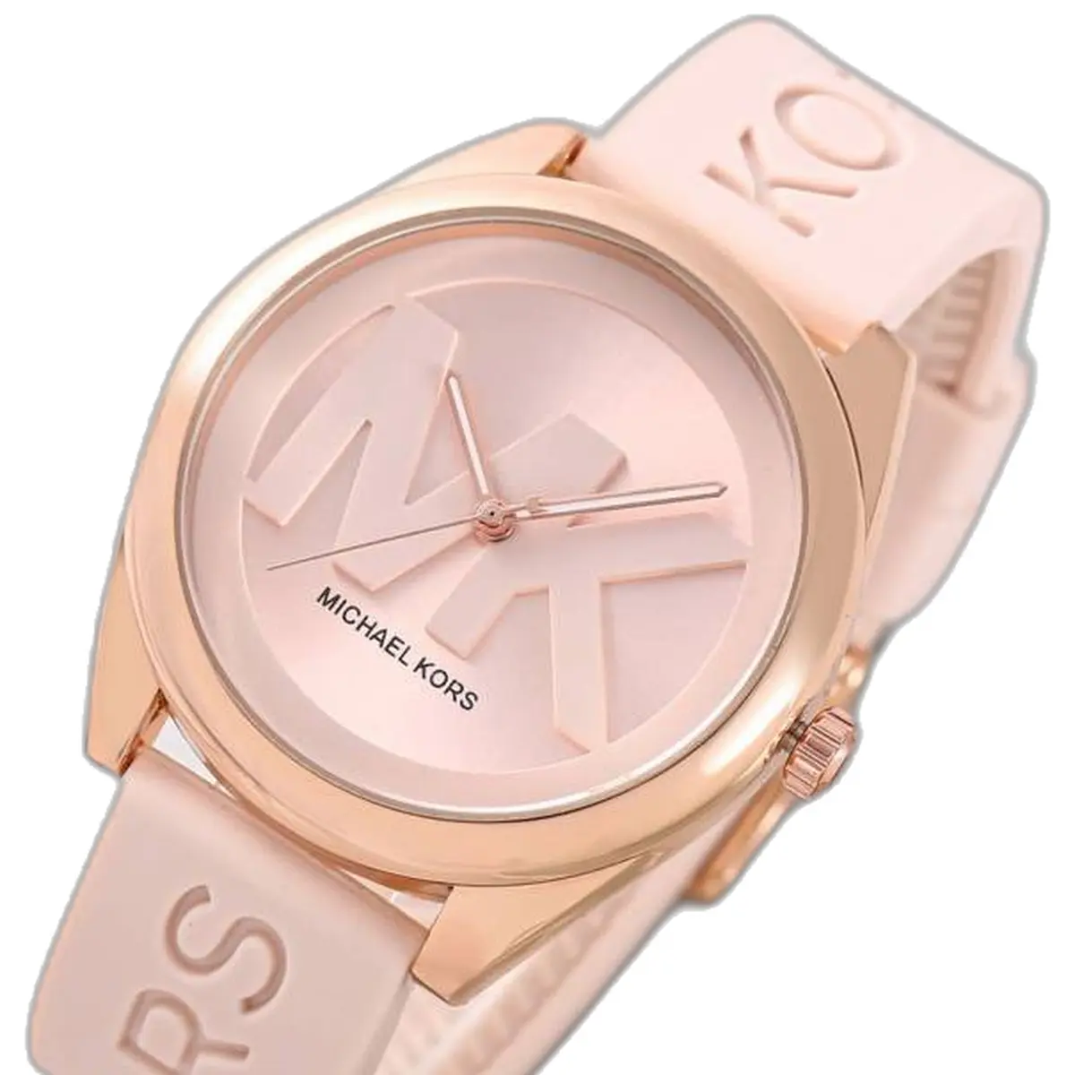 Michael Kors Janelle Pink - dial close-up