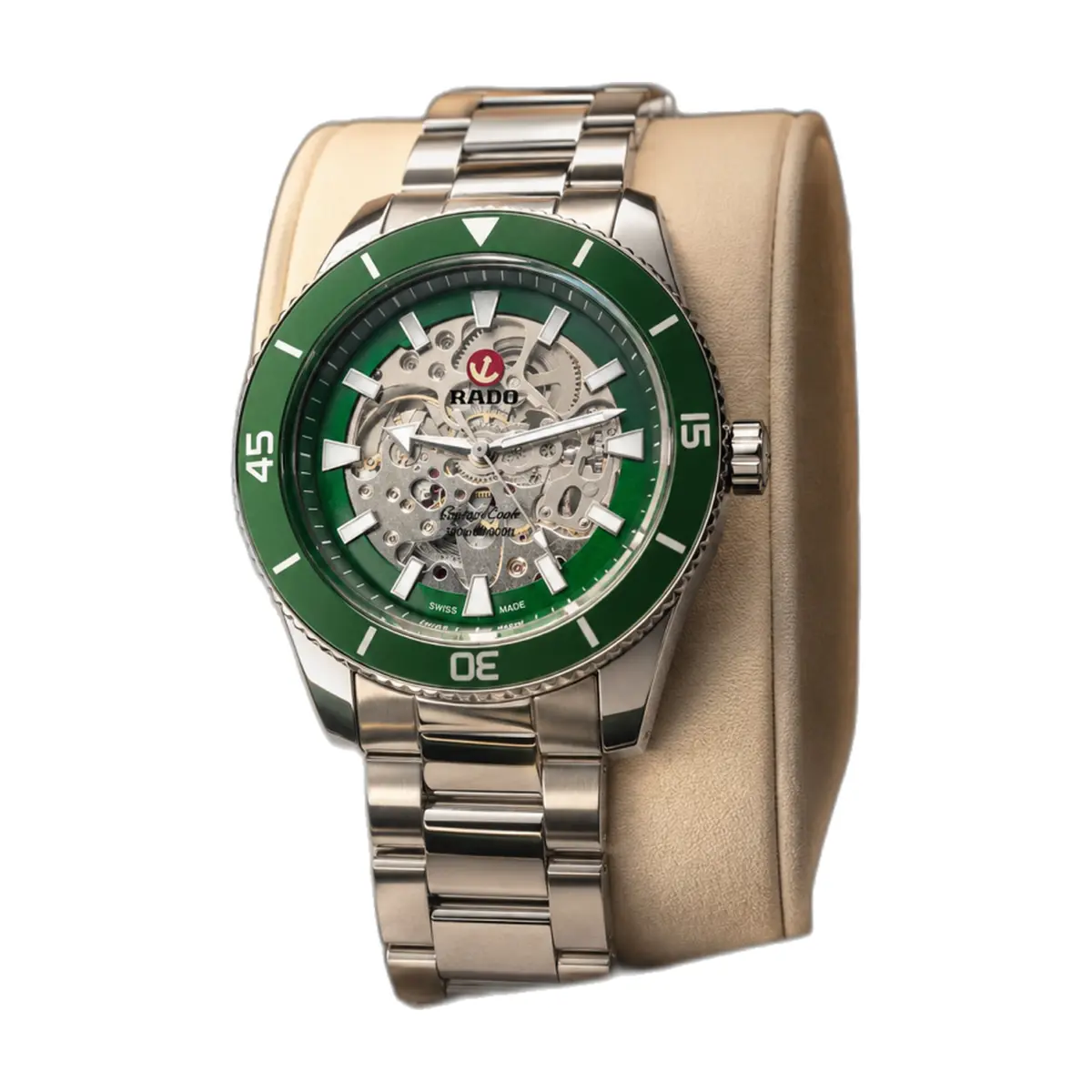 Rado Captain Cook Automatic Skeleton - front view