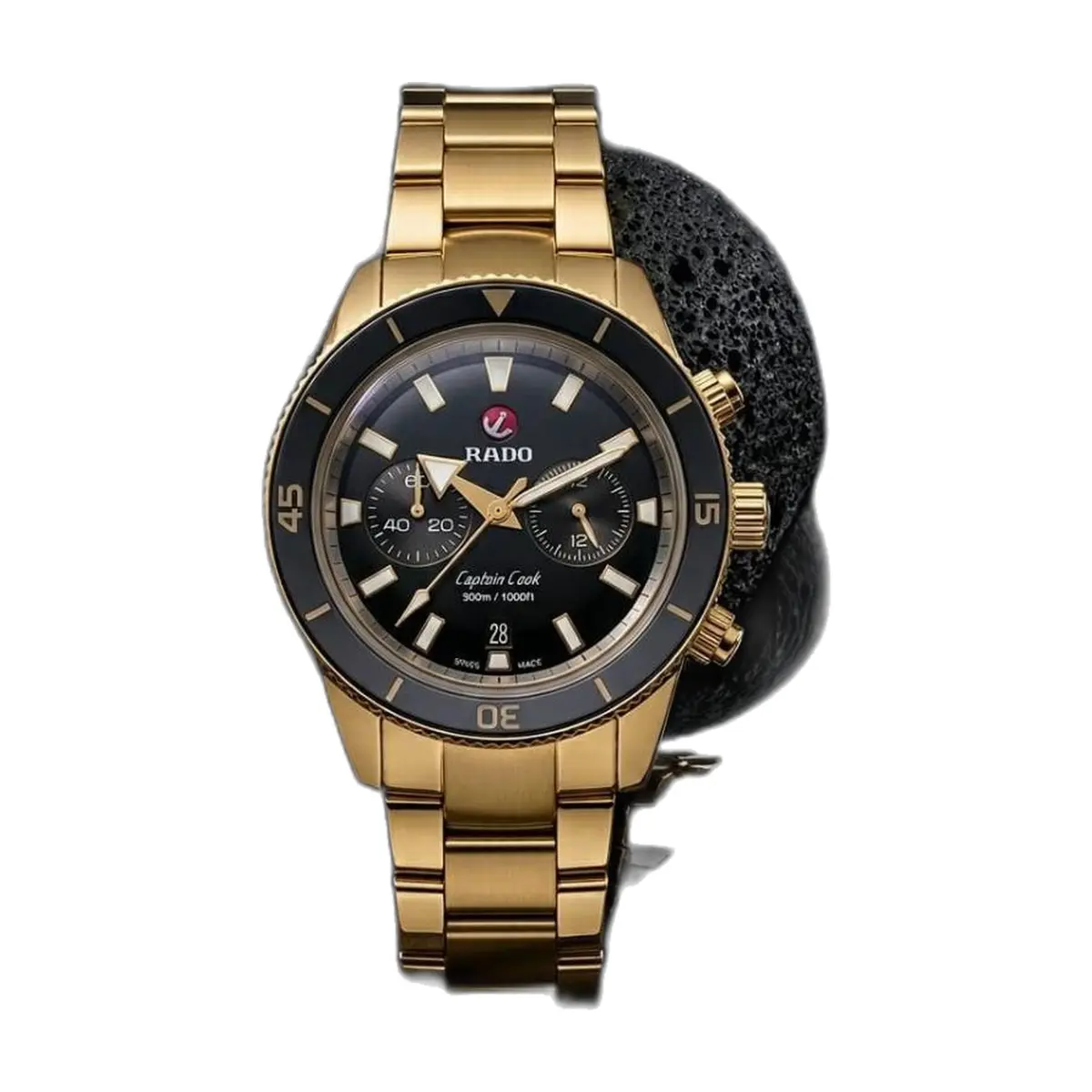 Rado Captain Cook Chronograph - front view