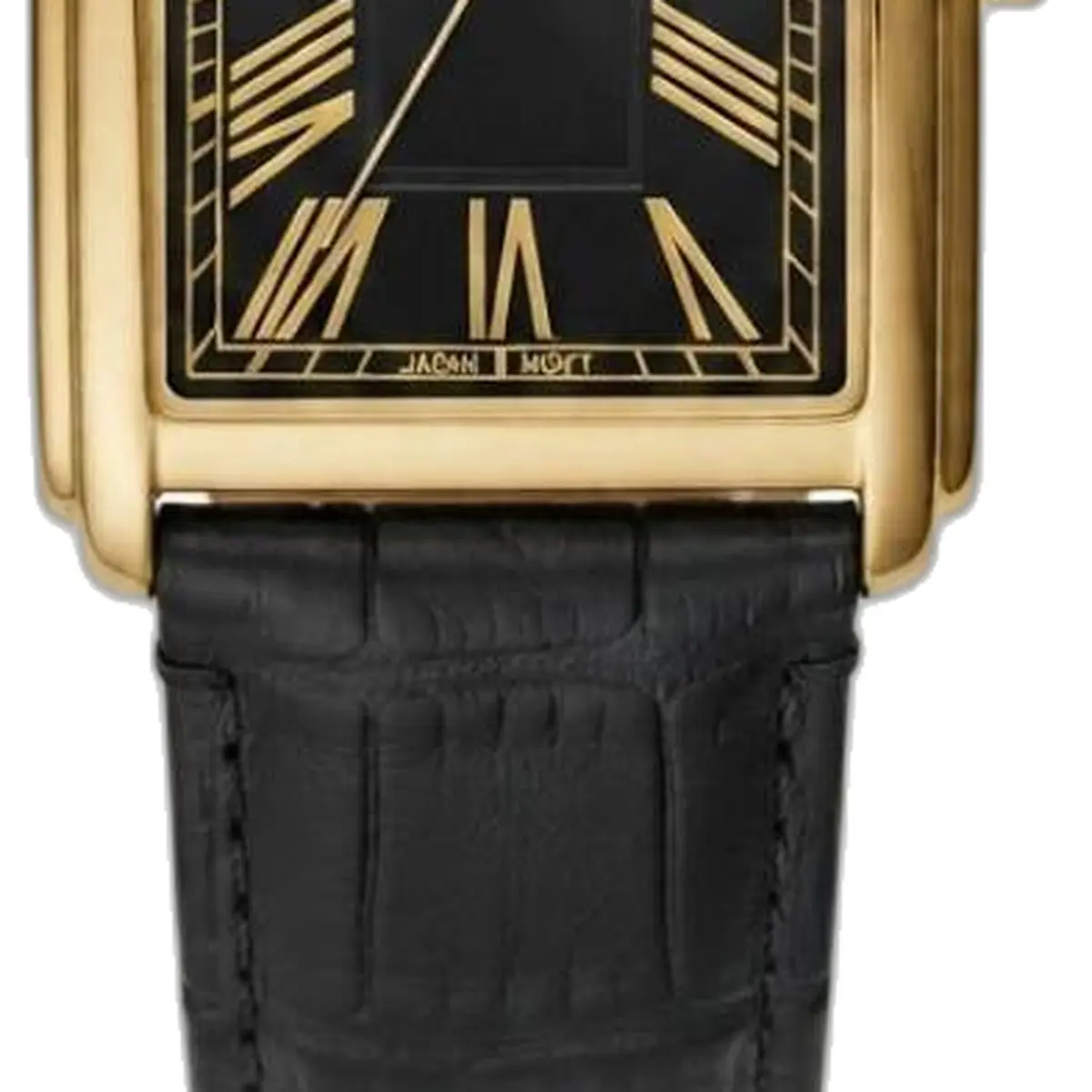 Fossil il Carraway FS6078 Black Gold Dial - strap