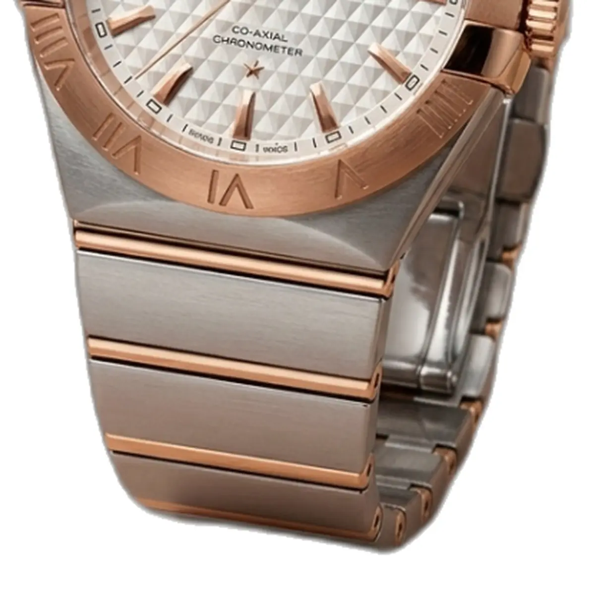 Omega Constellation Sedna 2Ton Copper Grey Womens - strap