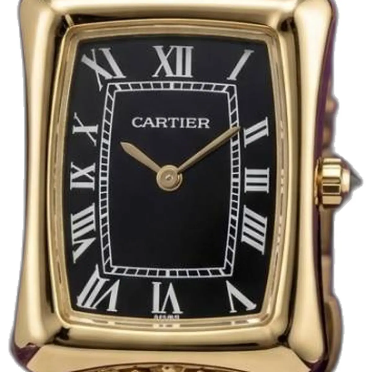 Cartier For Her 166 - dial close-up