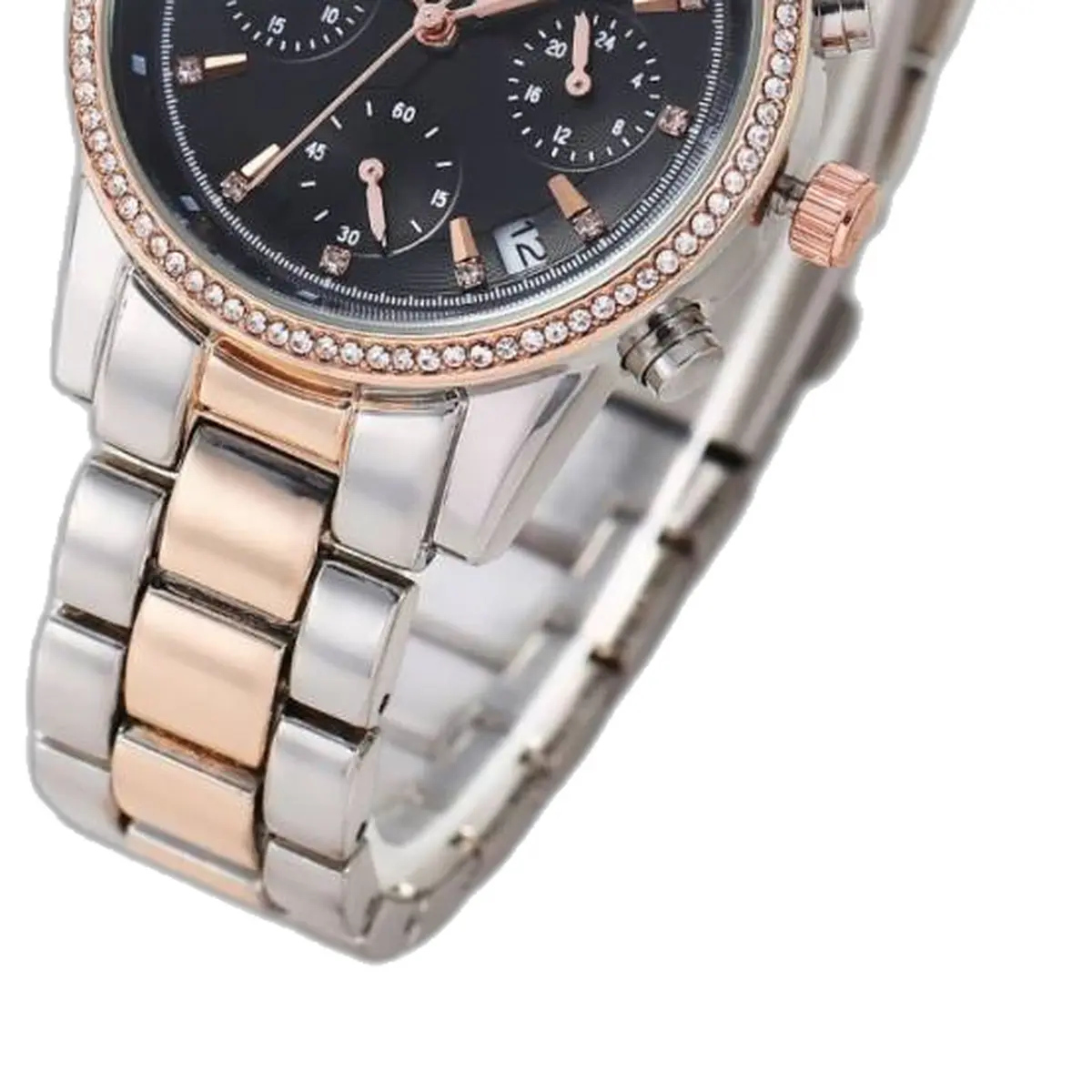 Michael Kors Bryant Chronograph 2Ton-Copper-Black - strap