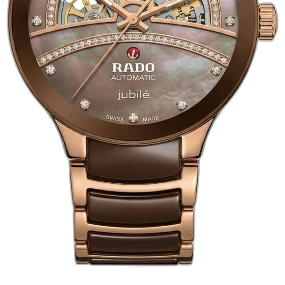 Rado Centrix Automatic Diamonds Open Heart - strap