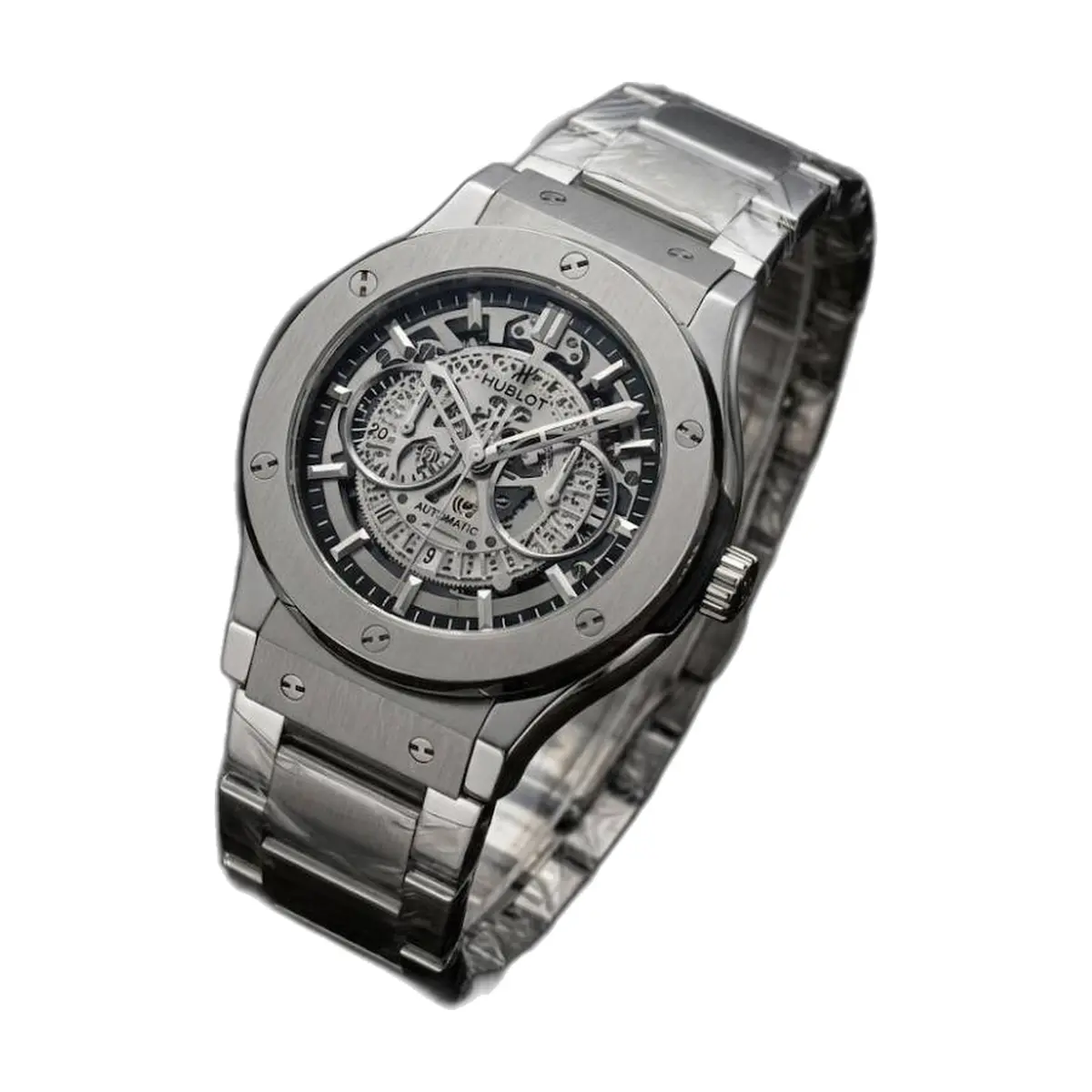 Hublot Classic Fusion Aerofusion Chronograph White - front view