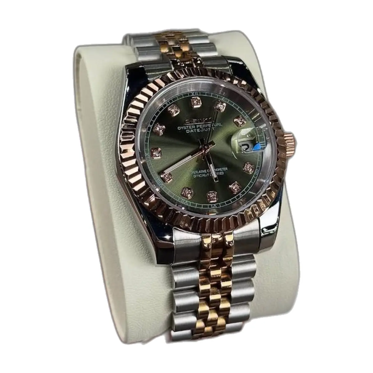 Seiko Oyster Perpetual Date Just Movment Like Automatic - another view