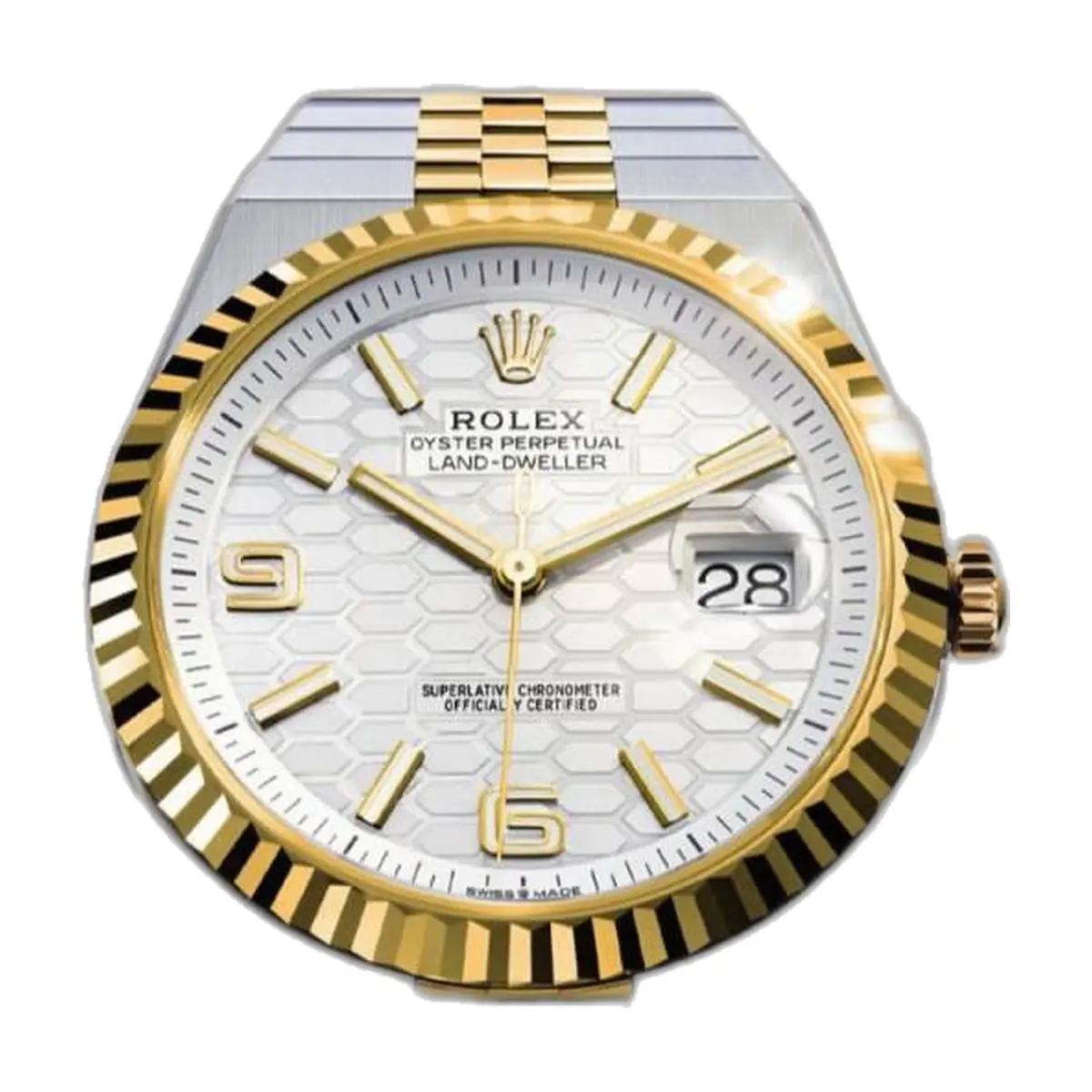 Rolex Oyster Perpetual Land Dweller - front view