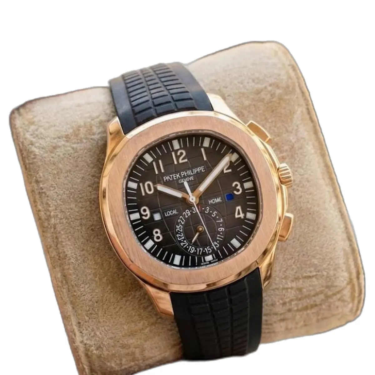 Pateek philippe Aquanaut 5968 Automatic - dial close-up