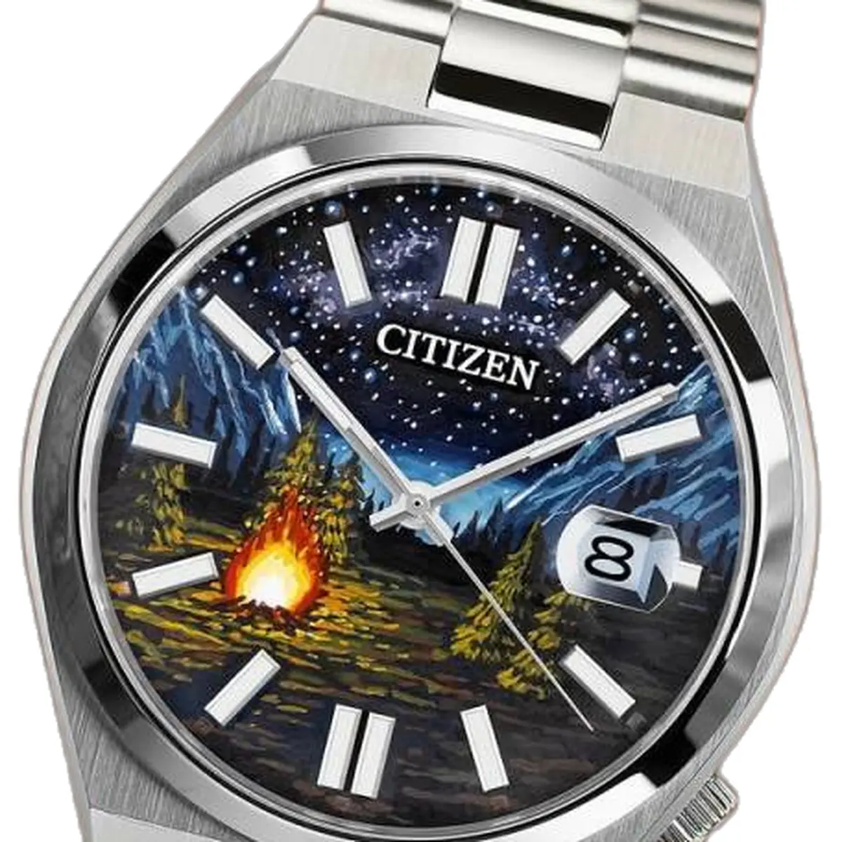 Citizen Tsuyosa Wanderer Concept – J855 - dial close-up