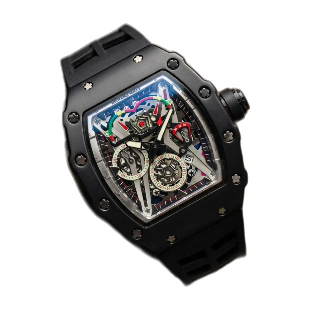 Richard Mille RM 65 Full Black - front view