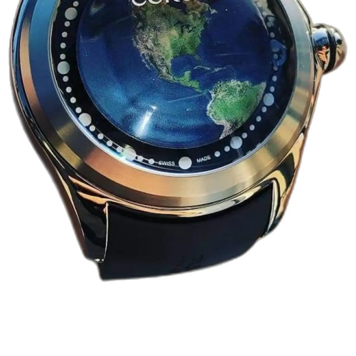 Corum Big Bubble Earth Japan - strap