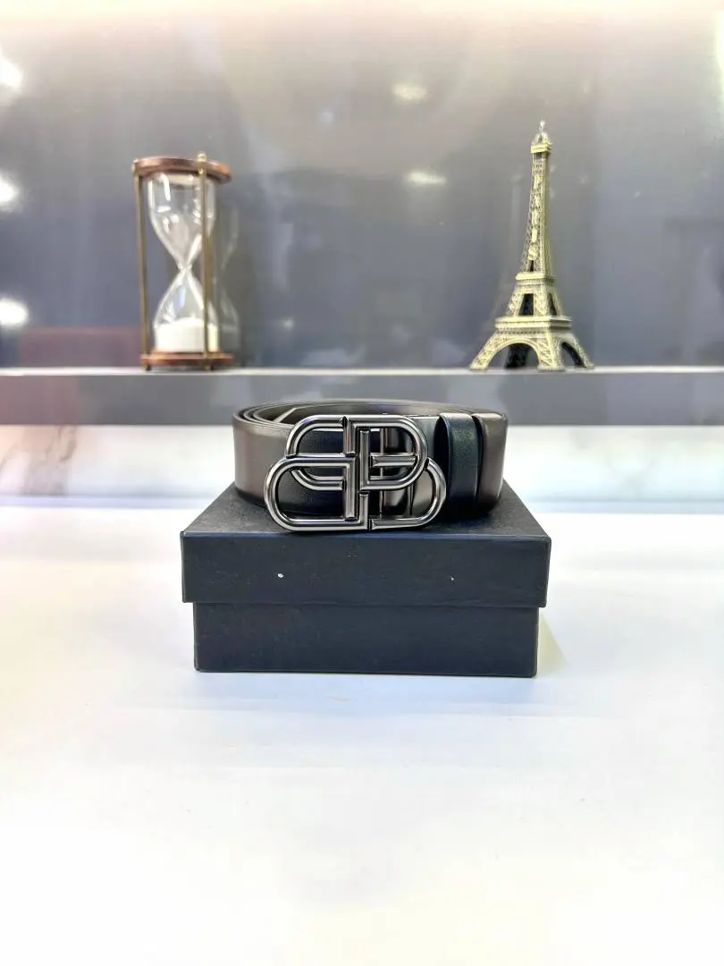 Balenciaga Black Grey Belt Fa 647 - Image 2