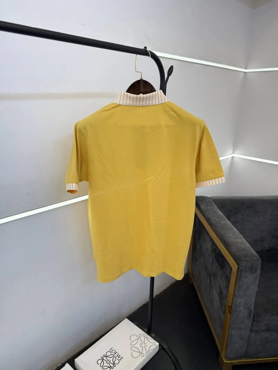 Loew e box pack imported polo tshirt yellow - Image 3