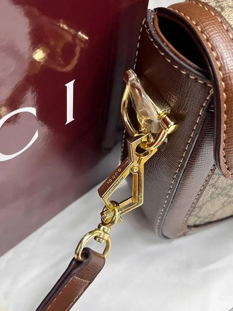 Gucci CB Horsebit 1955 Small ShoulderBag With Premium DoubleBox Packing 2 LongBelt Highend WithCarryBag - Image 4