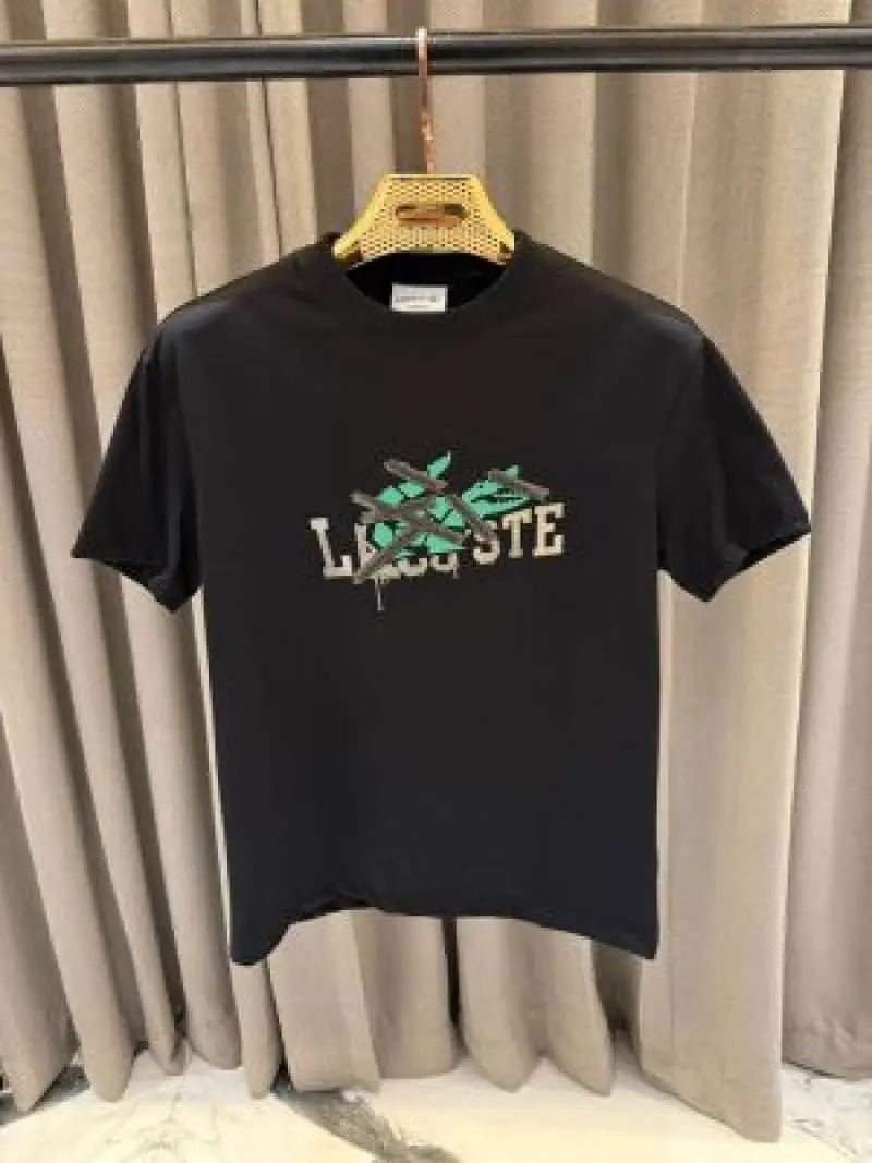 Lacoste imported tshirt Black - Image 2