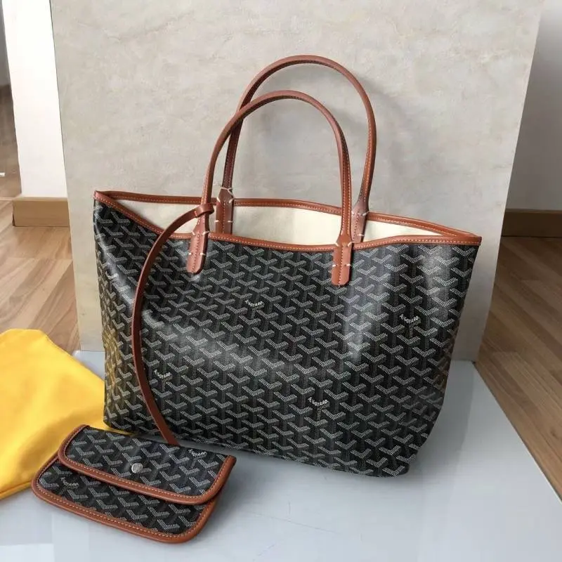 Goyard Artios GM Brown Tote WithWallet Dustcover - Image 5