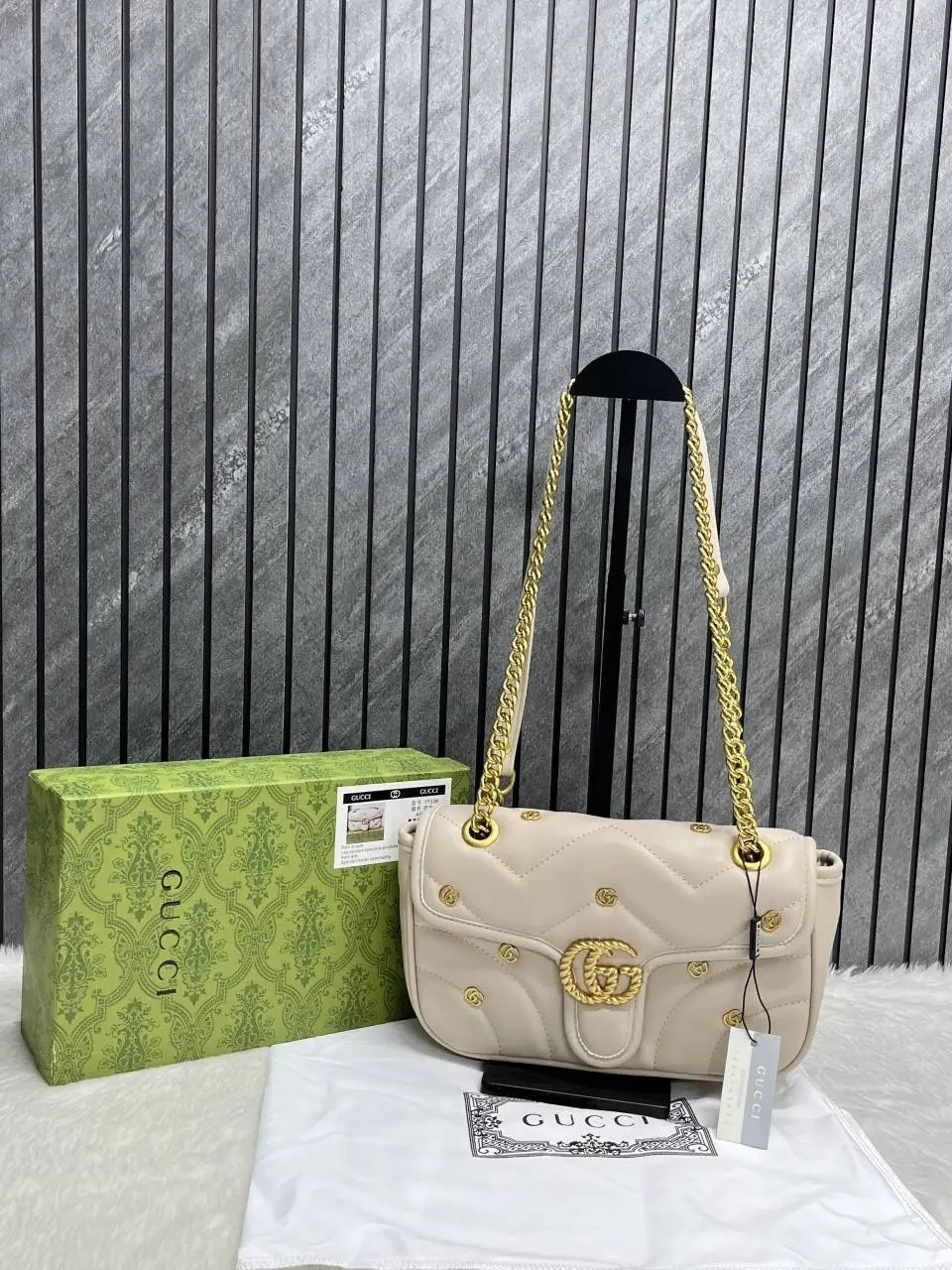 Gucci Marmont GG Edition Apricot With OriginalBox DustCover - Image 5