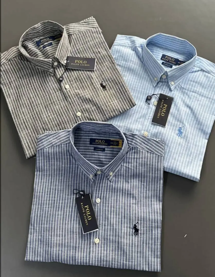 Ralph LAUREN P-OLO IMPORTED STORE ARTICLE SHIRT BLACK - Image 6