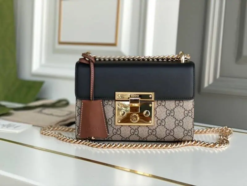 Gucci CB GG Padlock Shoulder Bag With OriginAuldoubleBox Packing DustCover CarryBag - Image 15