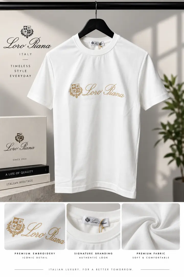 Loro Piaana Premium Round Neck T-Shirt 2102