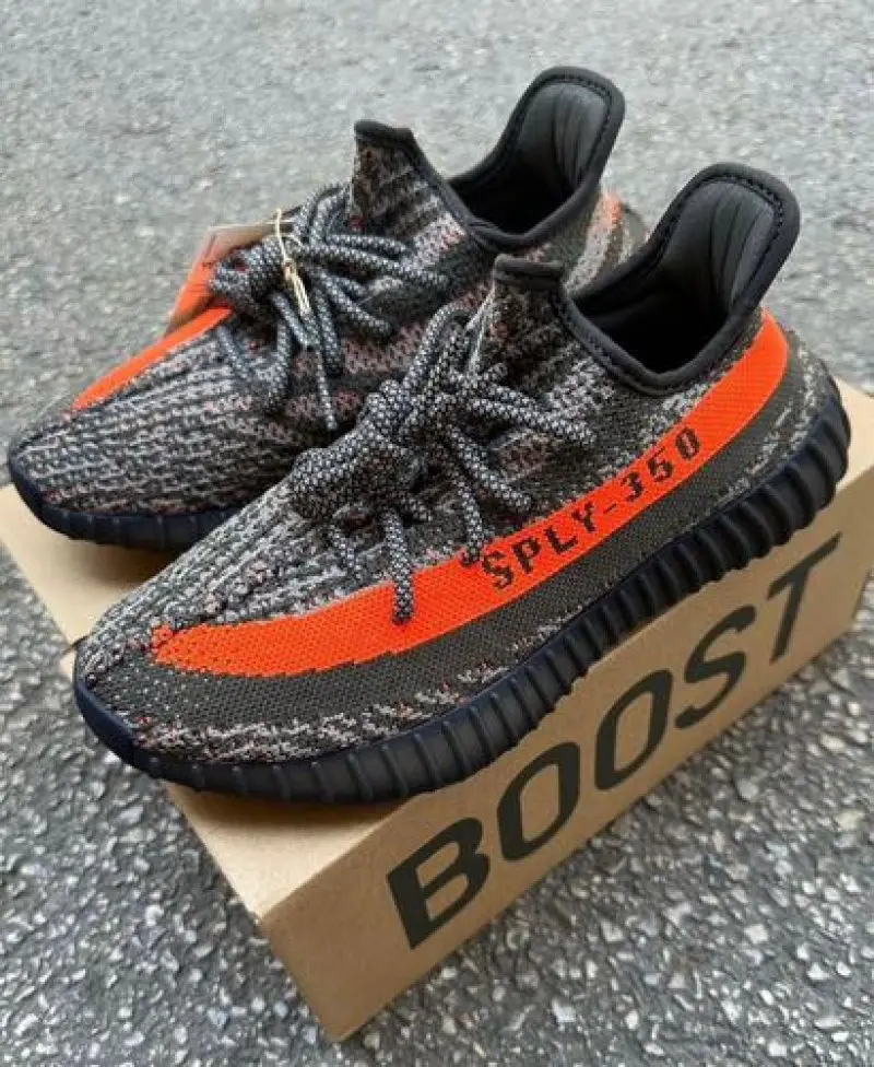 Adidas YEEZY BOOST 350 CARBON BELUGA SEMI UA WITH FULL KIT - Image 6