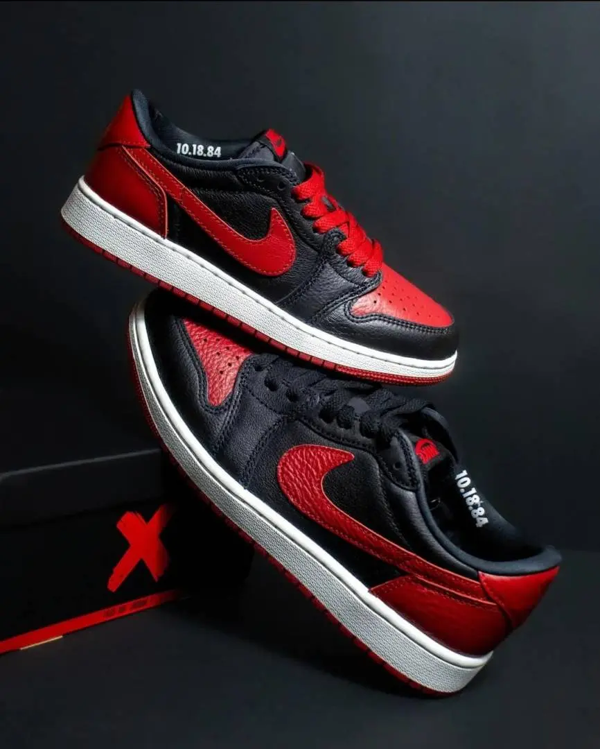 Jordan 1 low Banned Bred 675 - Image 3