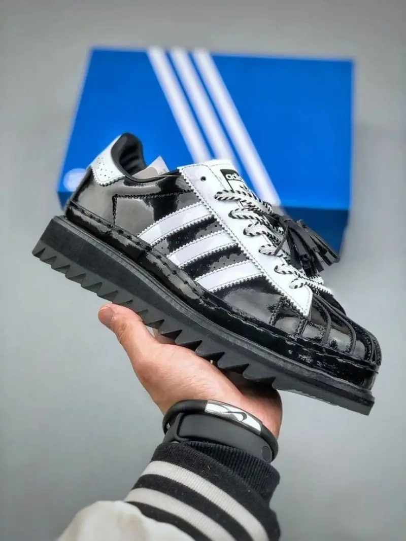Adidas X Clot Superstar by Edison Chen White Black 484