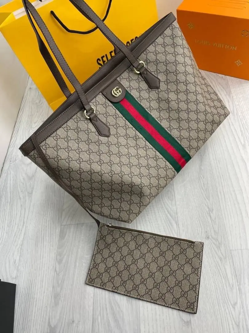 Gucci Ophidia LargeTote With OriginalBox DustCover - Image 7