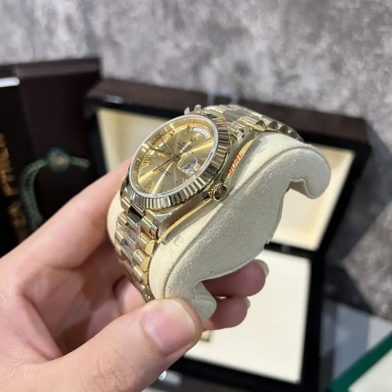 Rolex Oyster perpetual Day Date Yellow-Gold Ref-218238 Z-R Quality - Image 3