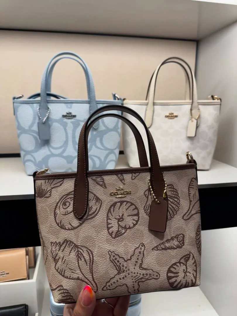 Coach City Tote Mini ShellEdition With OriginalBox DustCover Highend - Image 4