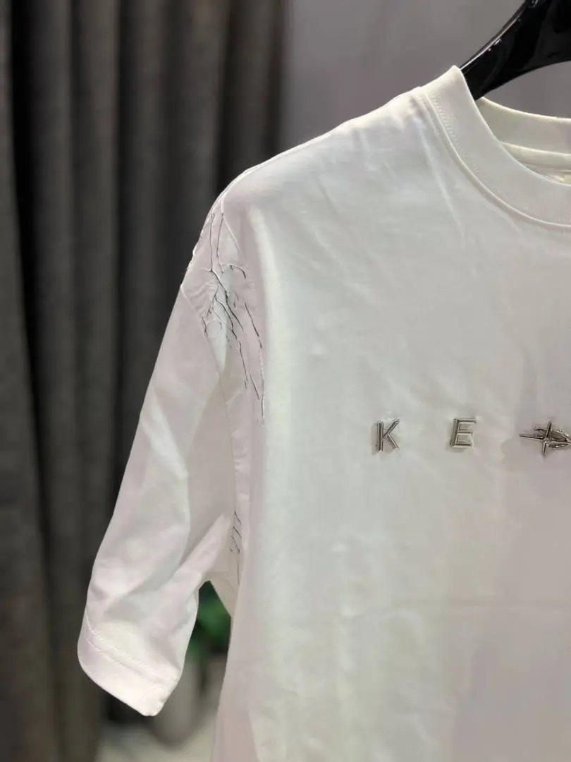 KOREAN IMPORTED HIGH DEMAND ARTICLE T-SHIRT WHITE - Image 4