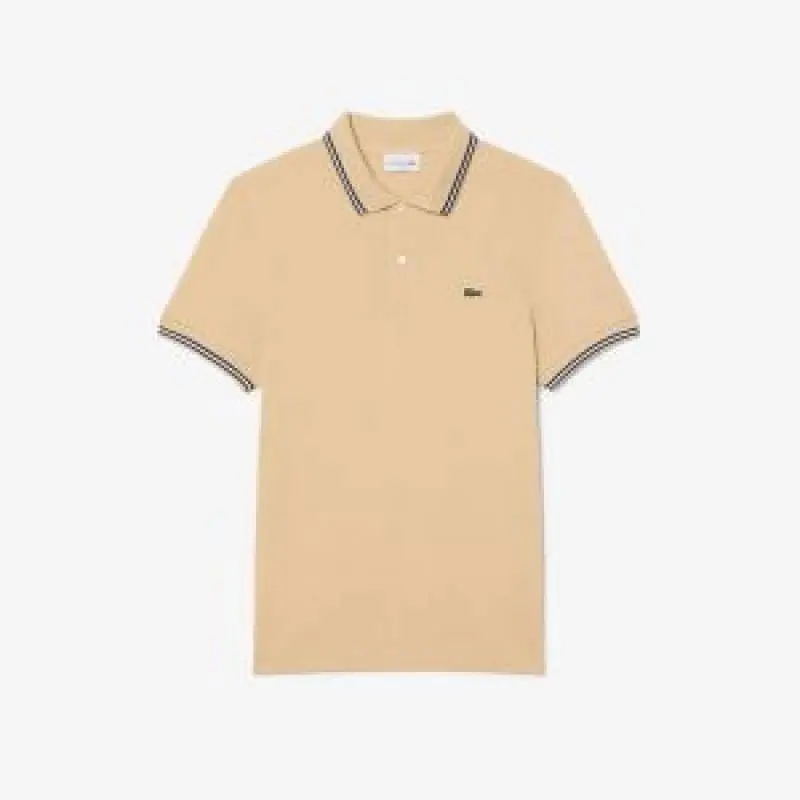 No return Lacost imported Polo tshirt beige