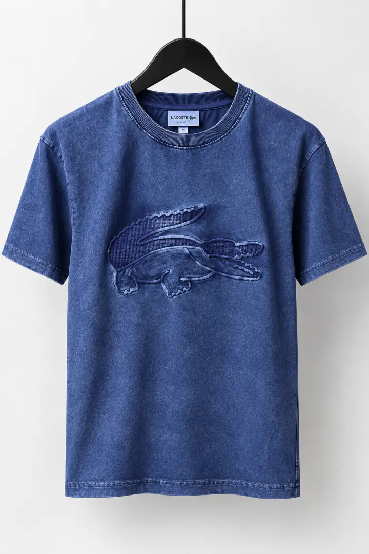Lacoste Premium Acid Wash Premium T-Shirt 2474